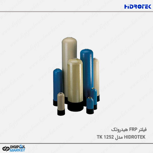 فیلتر FRP تصفیه آب Hidrotek مدل TK 1252