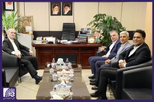 دیدار حمید رضا نائینی رئیس اتحادیه شوفاژ و تهویه مطبوع با رئیس اتاق اصناف تهران